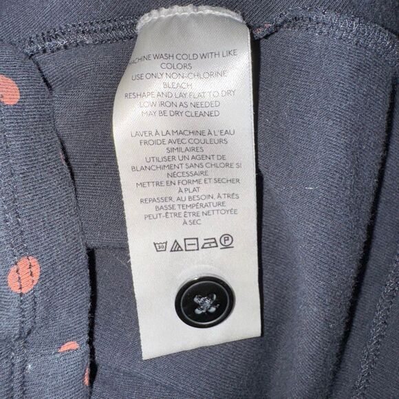 Maeve by Anthropologie Ruched Button-Down Collared Top Polka Dot | medium - Picture 10 of 13